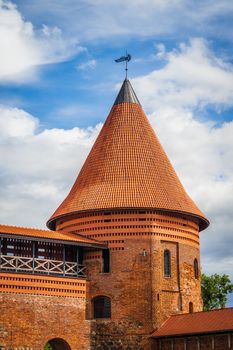 Kaunas Castle, Built During the mid 14th Century, in the Gothic Style - Lithuania.