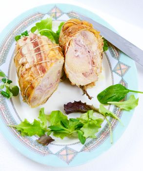 roast chicken with an ancient recipe