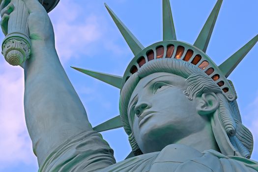 The Statue of Liberty is a colossal copper statue designed by Auguste Bartholdi a French sculptor was built by Gustave Eiffel.Dedicated on Oct 28, 1886.One of most famous icons of the 4th of July USA.