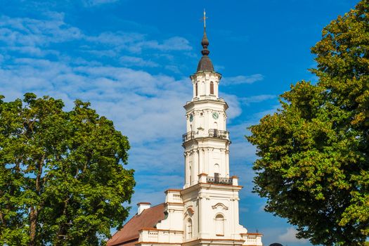 Kaunas Town Hall in Old City, Lithuania.