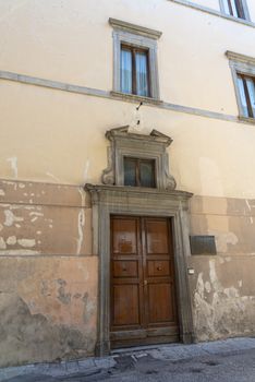 gubbio,italy august 29 2020:municipality of Gubbio in the center of the town