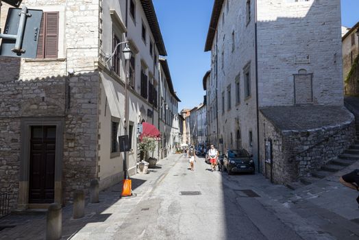 gubbio,italy august 29 2020: