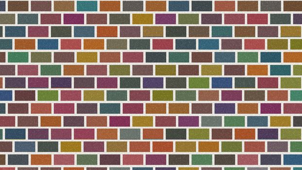 Bright colored mosaic background with geometric shapes pattern for wallpaper, tiles design and textile printing.