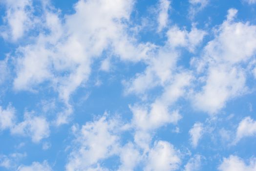 Beauty white cloud and blue sky. Sky with cloud.