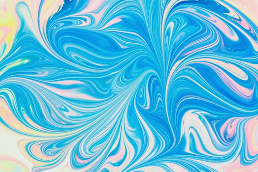 Abstract fluid pattern. Colorful painted background. Decorative marble texture.