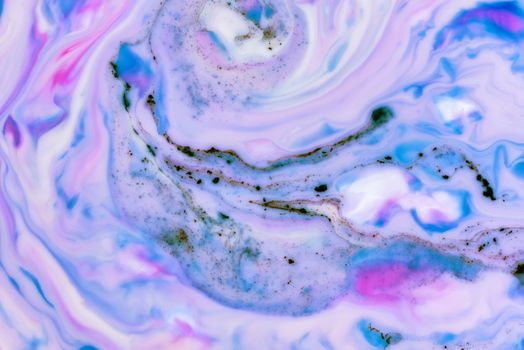 Abstract fluid pattern. Colorful painted background. Decorative marble texture.