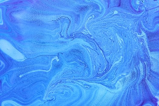 Abstract fluid pattern. Colorful painted background. Decorative marble texture.