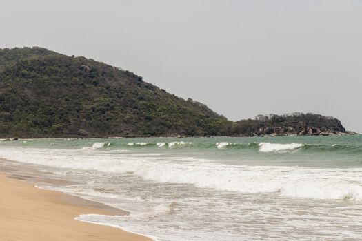 Beautiful Agonda Beach in Goa, India