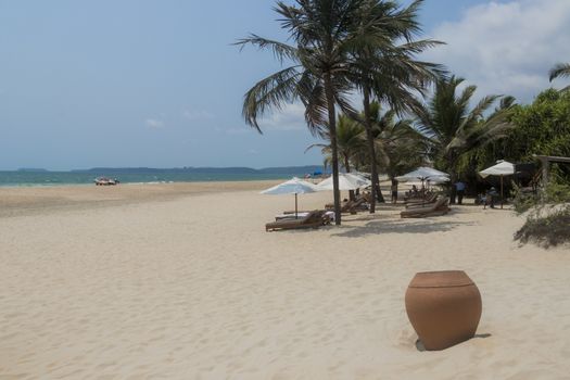 Arossim Beach in Goa India, most beautiful beaches in India.