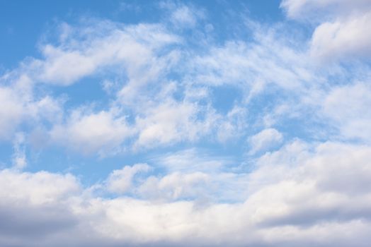 Beauty white cloud and blue sky. Sky with cloud.