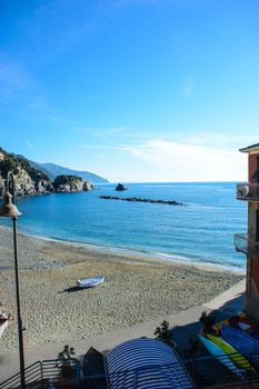 cinque terre monterosso bay italy