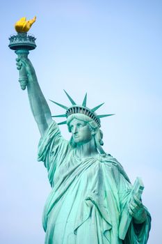 Lady Liberty original views of statue

