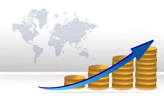 Schedule to increase profits coins graph