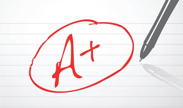 A plus grade