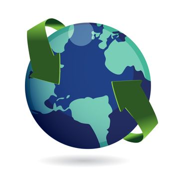 Around the world concept