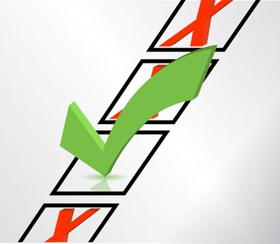 Check list Symbols illustration design