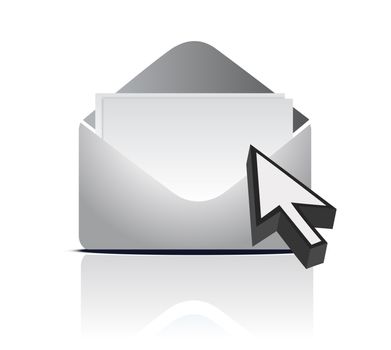Envelope and arrow