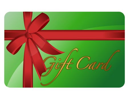 Generic gift card. Vector File available.