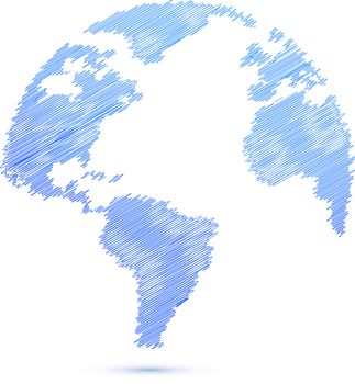 Globe in a drop