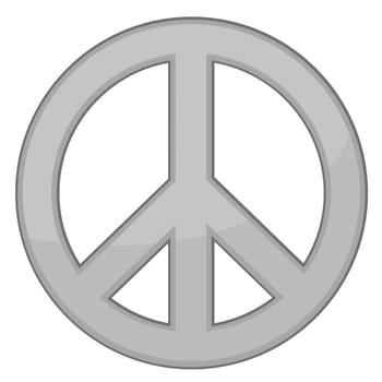 Peace sign illustration design