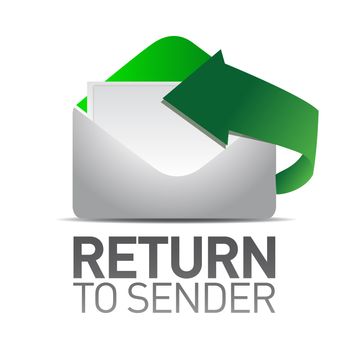 return to sender letter illustration
