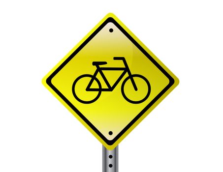 Bike sign