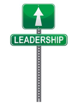 Leadership Street sign