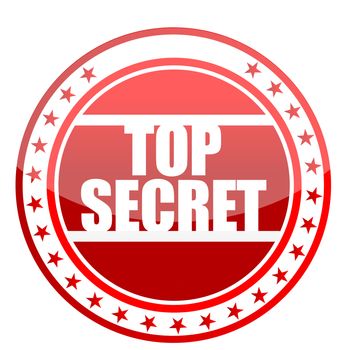 top secret seal illustration design