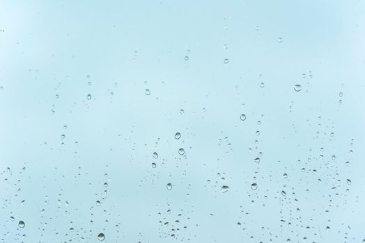 Raindrops on the window. Water drops. Rain drops background