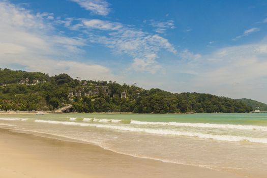 The most beautiful beaches in Thailand. Patong Beach in Phuket, Thailand.