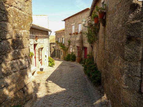 Monsanto, Portugal, October 2010: Narrow streets of the village Monsanto in Portugal.