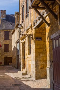 Sarlat-la-Caneda, France: Houses of the centre of the old medieval town of Sarlat-la-Caneda, Dordogne, France.