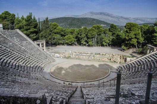 The historical theater and its fabulous views