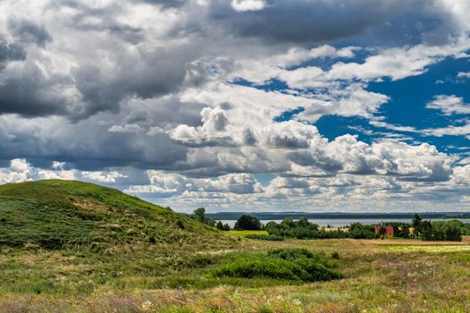 Papeciai Mound Opens a Magnificent View of The Great Lakes of Dzukija Region.