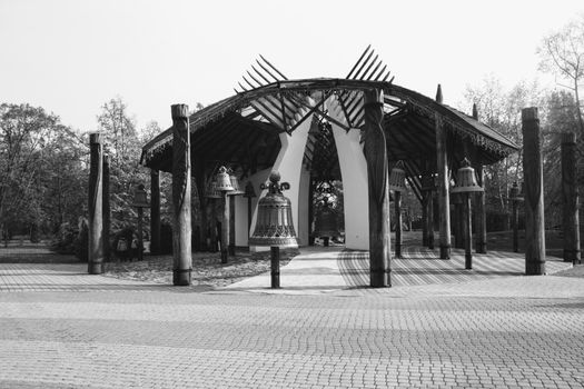 The Hajduszoboszlo Bell House. High quality photo