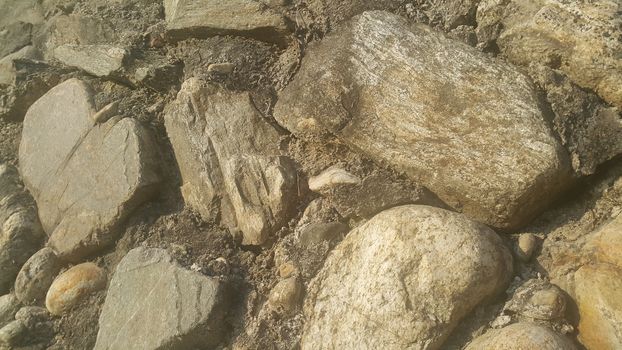 Gray cement stone wall for texture and background abstract