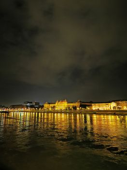 A bridge over a body of water. High quality photo
