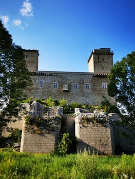 The Castle of Diósgy?r in Miskolc was photographed on a summer's day. High quality photo