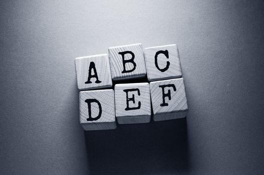 Tax Word Written on Wooden Cubes