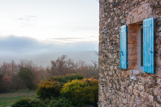 Beautiful and historic Provincial building architecture in Gordes, France