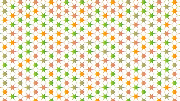 Bright colored mosaic background with geometric shapes pattern for wallpaper, tiles design and textile printing.
