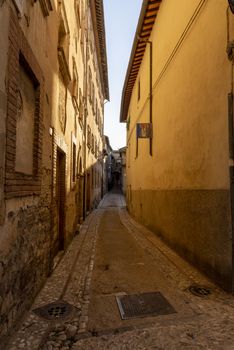 Collescipoli,Italy september 04 2020:architecture of alleys and buildings in the town of Collescipoli