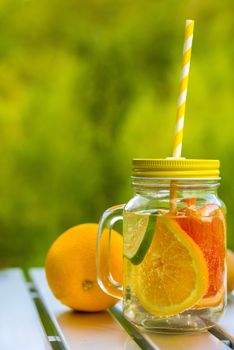 Detox. fruit lemonade