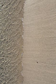 seascape from sea shore in summer season for background