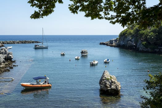 Greek fishing village at Damouchari of Pelion in Greece.