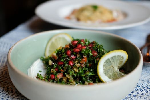 Tabbouleh arabic lebanese vegan vegetarian appetizer food