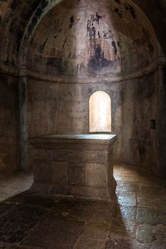 Altar of the Cistercian abbey of Thonoret in the Var in France