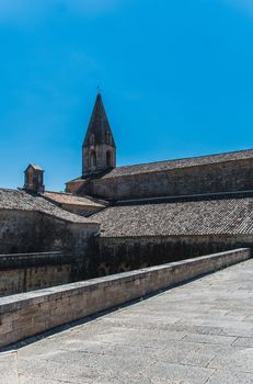 Church of the Cistercian Abbey of Thonoret in the Var in France