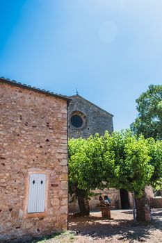 Church of the Cistercian Abbey of Thonoret in the Var in France