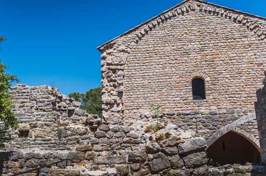 Church of the Cistercian Abbey of Thonoret in the Var in France